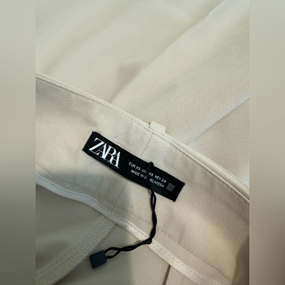 Zara Beige Pants - Picture 2 of 6